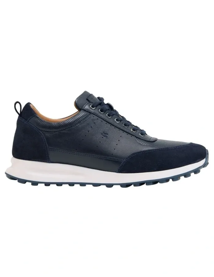 Oxford Hugo Athletic Sneaker in Navy