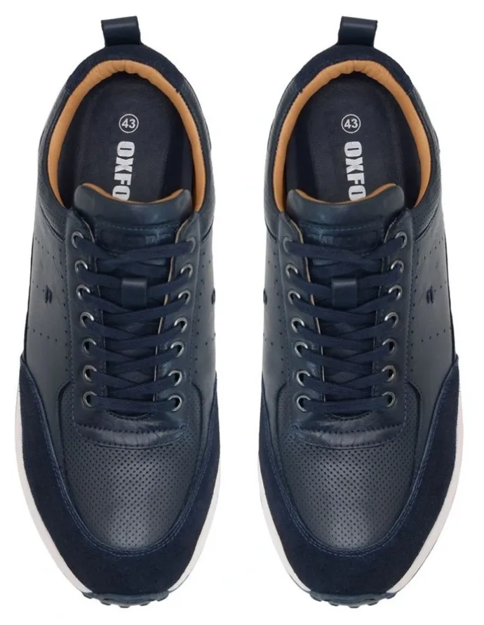 Oxford Hugo Athletic Sneaker in Navy