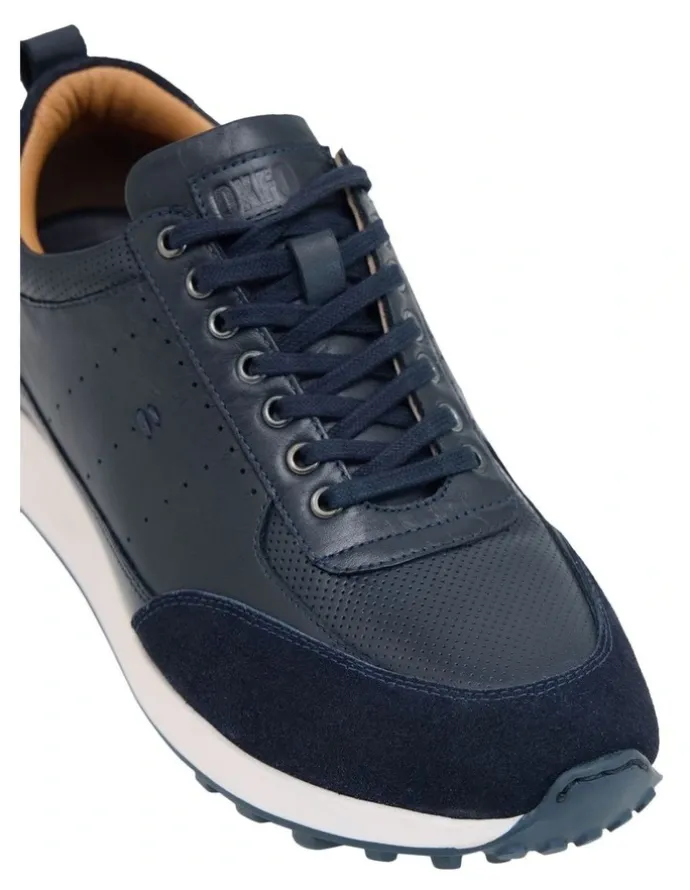 Oxford Hugo Athletic Sneaker in Navy