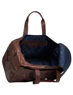 Oxford Traveller Weekender in Saddle Tan