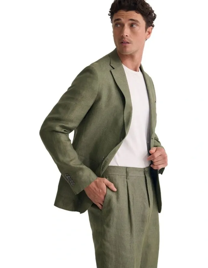 Oxford Wordsworth Patch Pocket Blazer in Green