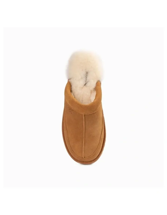 Ozwear Ugg Carter Water Resistant Slipper in Chestnut
