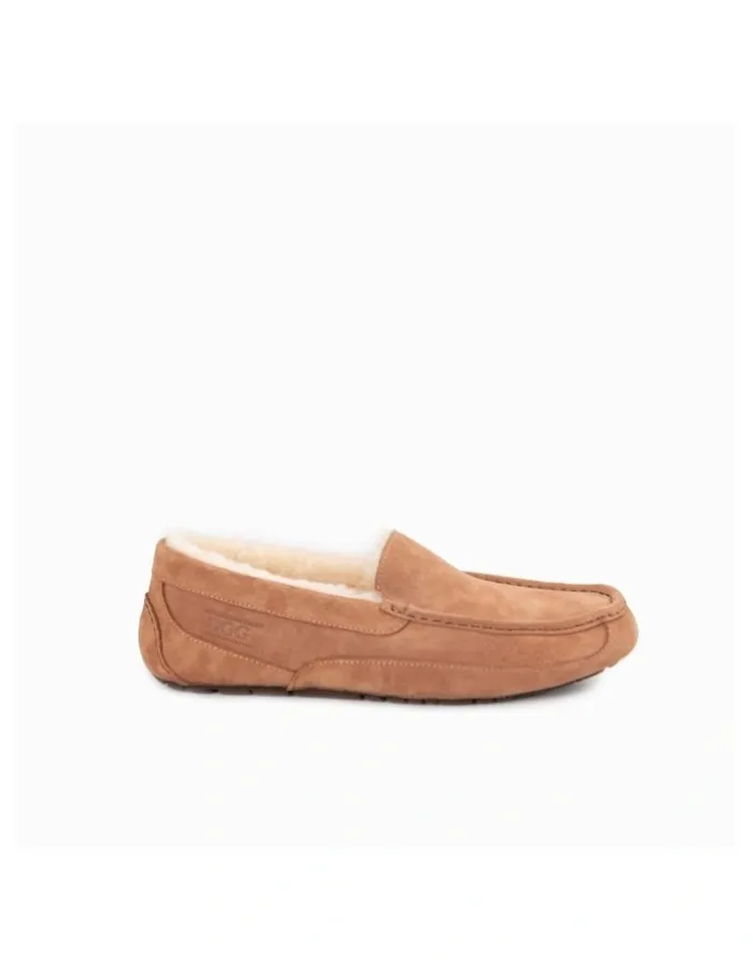 Ozwear Ugg Denver Water Resistant Moccassin in Chestnut