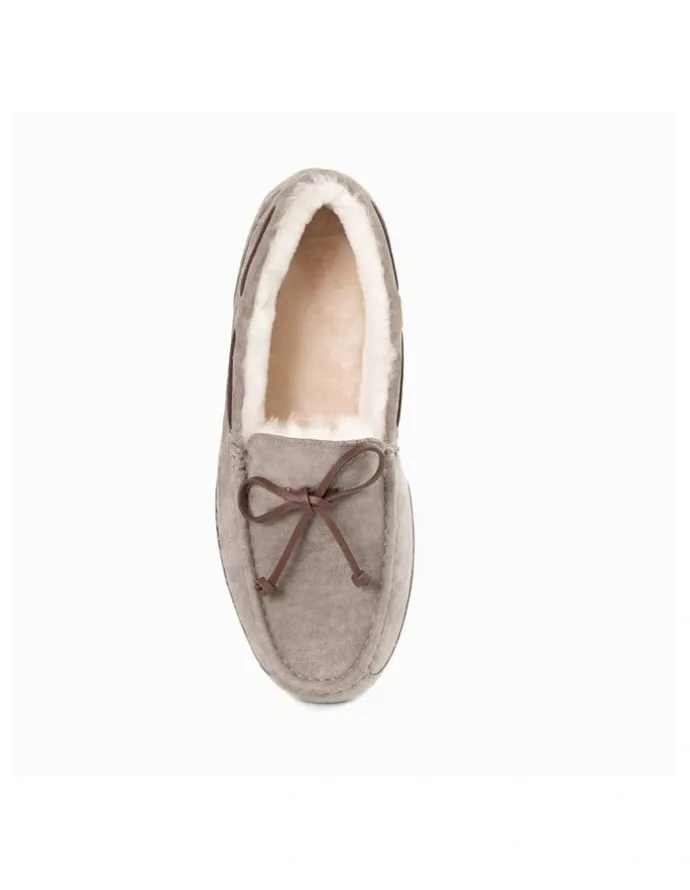 Ozwear Ugg Levi Water Resistant Moccasins Loafer in Grey