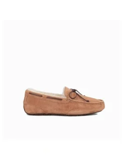Ozwear Ugg Levi Water Resistant Moccasins Loafers in Chestnut