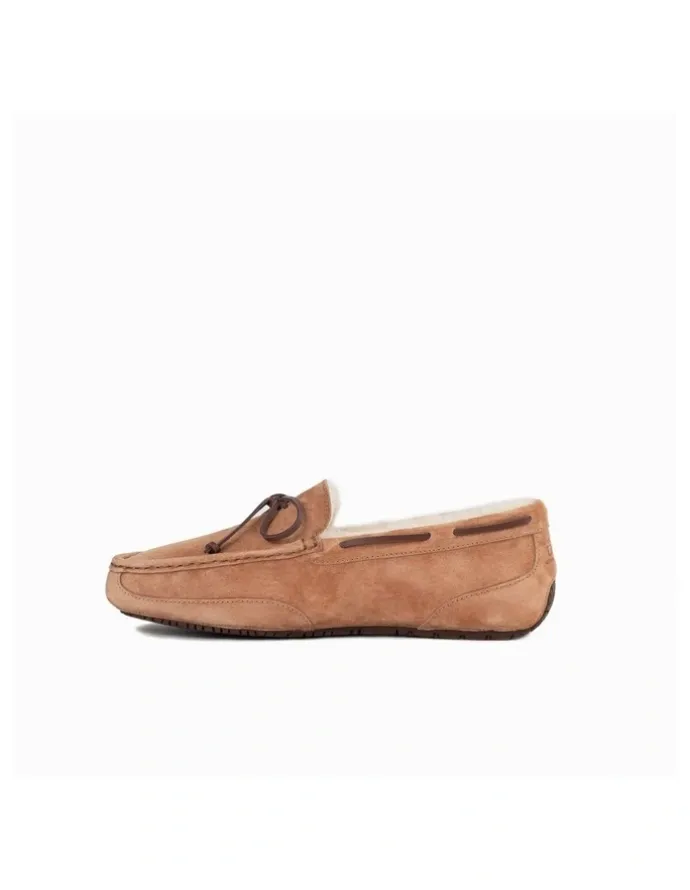 Ozwear Ugg Levi Water Resistant Moccasins Loafers in Chestnut