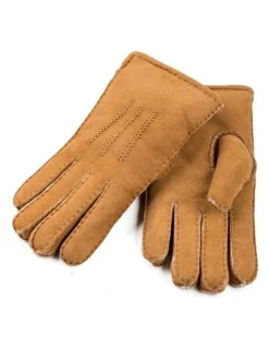 Ozwear Ugg Sheepskin Glove in Chestnut