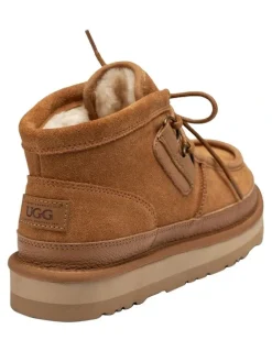 Ozwear Ugg Bendigo Lace-Up Boots in Chestnut