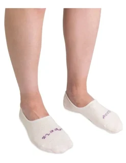 Paire No-Show Socks in Snow
