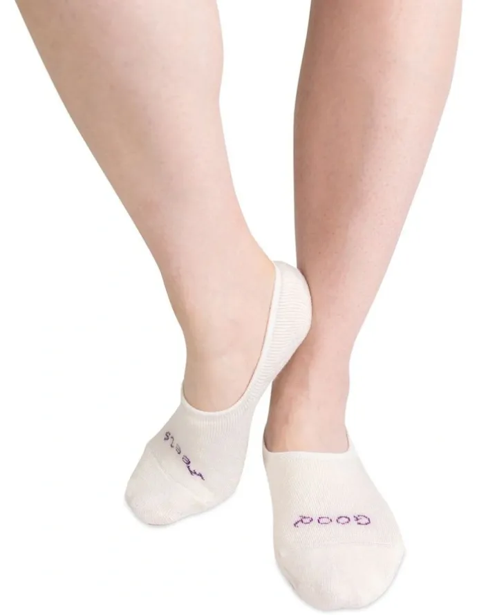 Paire No-Show Socks in Snow