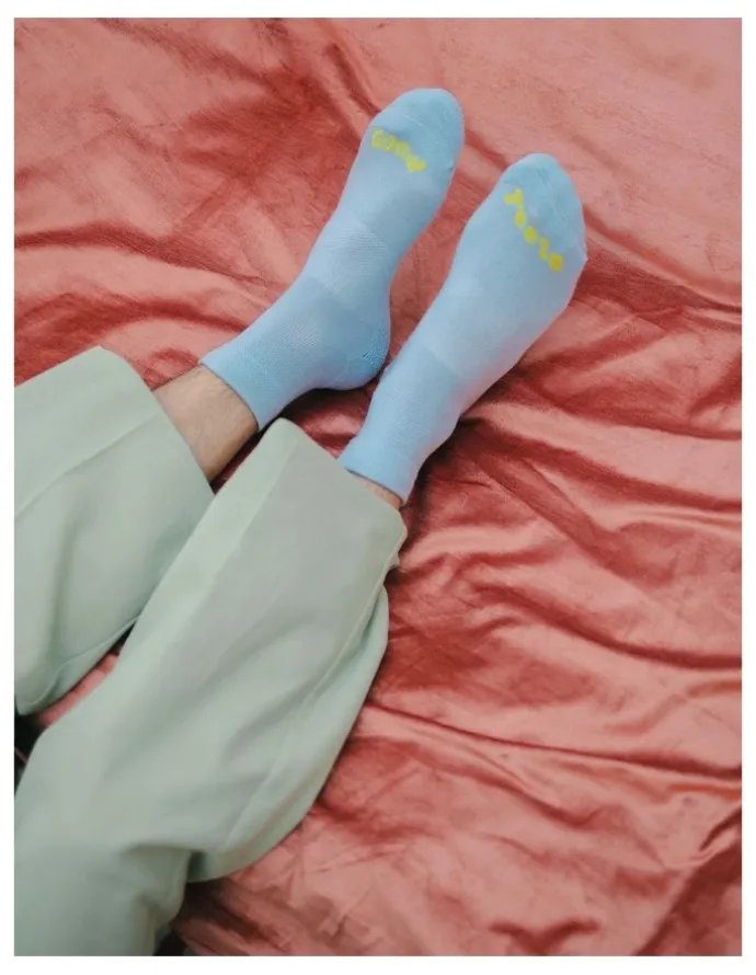 Paire Quarter Socks in Blue