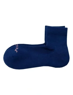 Paire Quarter Socks in Stormy Blue