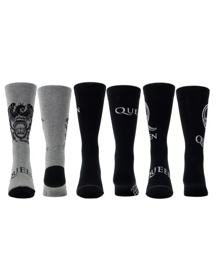 Perri's Socks Queen Sock Gift Pack 3 Pack in Multi