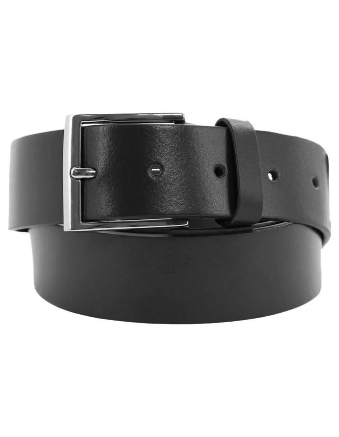 PIERRE CARDIN Pierre Cardin Genuine Leather Belt LARGE 130cm in Black