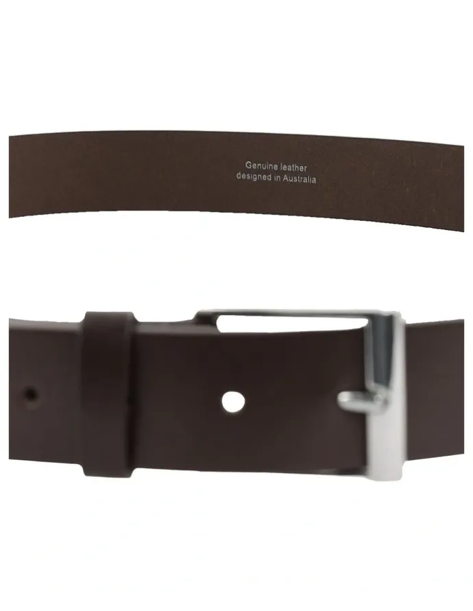 PIERRE CARDIN Pierre Cardin Genuine Leather Belt MEDIUM 110cm in Brown