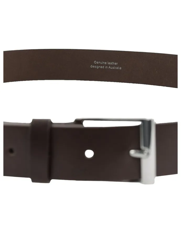 PIERRE CARDIN Pierre Cardin Genuine Leather Belt LARGE 130cm in Brown