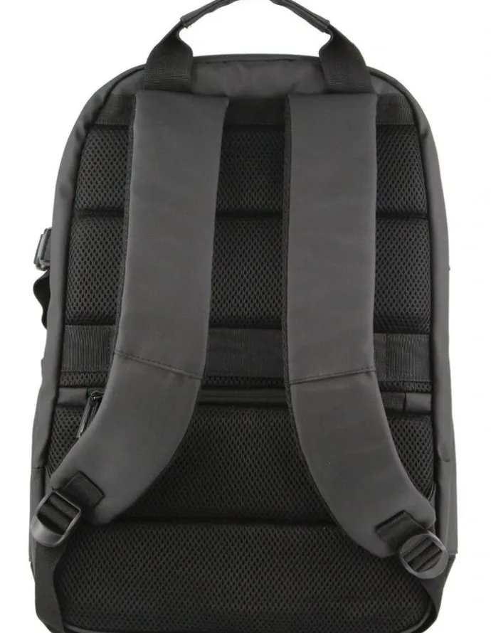 PIERRE CARDIN Travel & Business With Built-In USB Backpack in Black