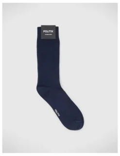 Politix Australian Cotton Blended Sock in Navy