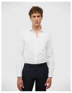 Politix Elijah Long Sleeve Shirt in White