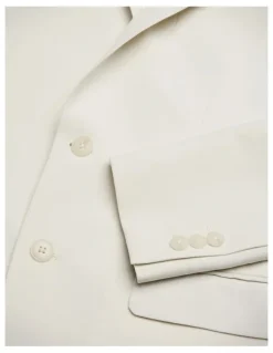 Politix Elijah Tailored Jacket in Stone