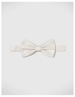Politix Goodwin Floral Bow Tie in Neutral