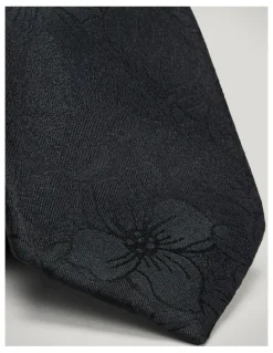 Politix Goodwin Floral Tie in Black