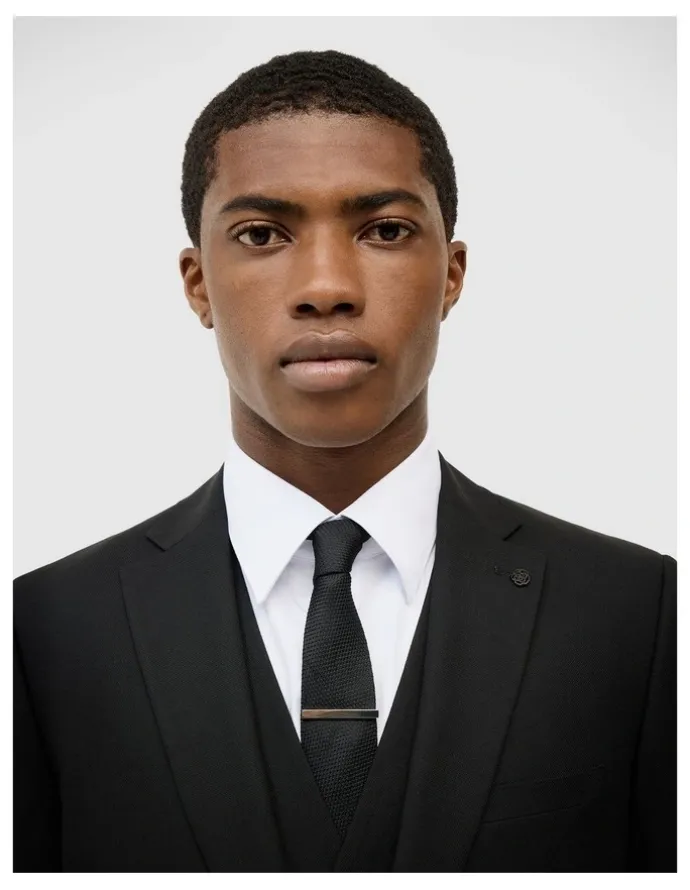Politix Marco Tailored Jacket in Black