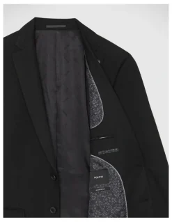 Politix Marco Tailored Jacket in Black