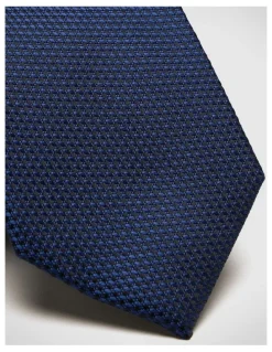Politix Silk Textured Two-tone Tie in Royal