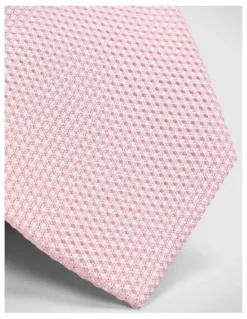 Politix Silk Textured Two-tone Tie in Pink