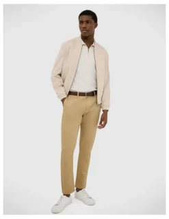 Politix Bradley Stretch Chino in Rich Tan