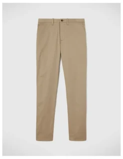 Politix Cotton-tencel Chino in Tan
