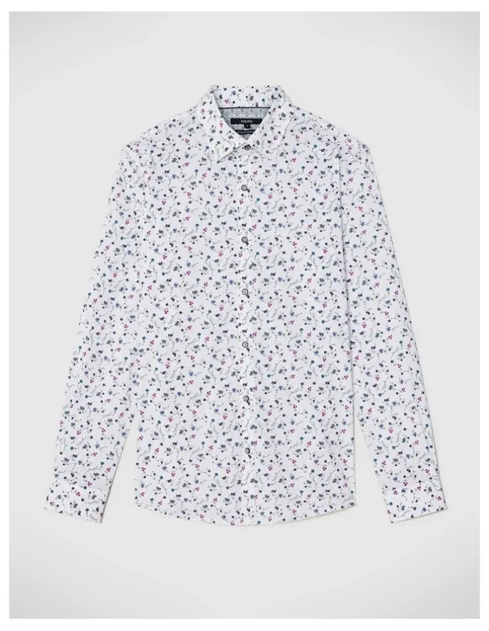 Politix George Floral Print Shirt in Multi