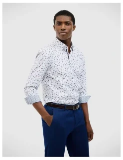 Politix George Floral Print Shirt in Multi