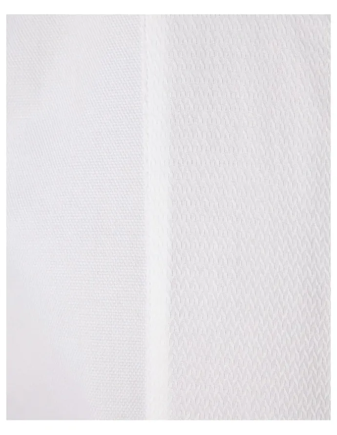 Politix Long Sleeve Fly Collar Shirt in White