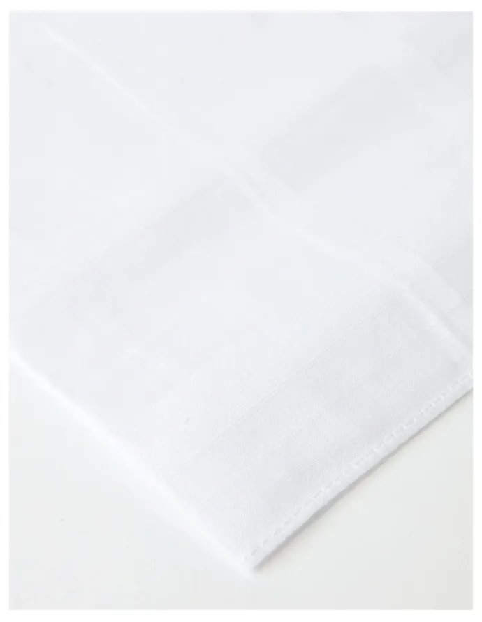 Polo Handkerchiefs 6 Pack in White