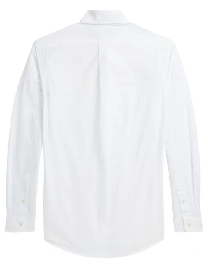 Polo Ralph Lauren Classic Fit Stretch Poplin Shirt in White