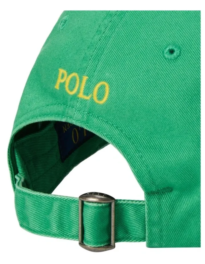 Polo Ralph Lauren Cotton Chino Baseball Cap in Green