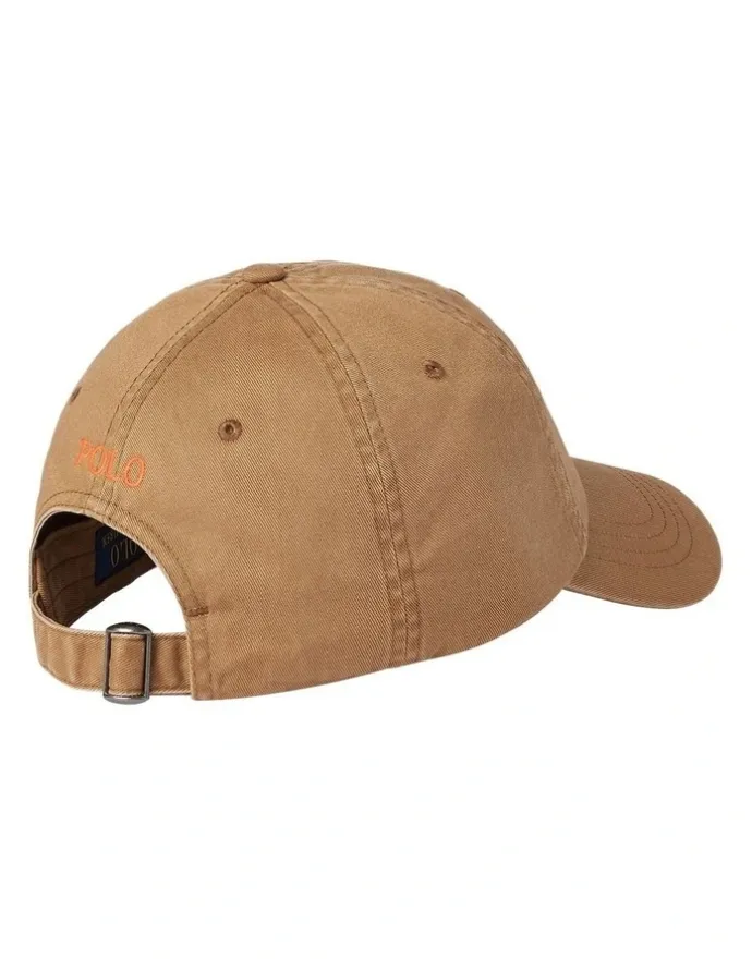 Polo Ralph Lauren Cotton Chino Ball Cap in Beige