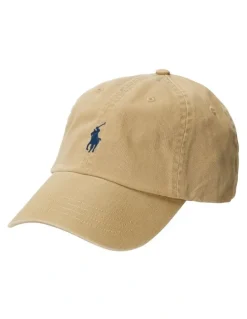 Polo Ralph Lauren Cotton Chino Baseball Cap in Beige