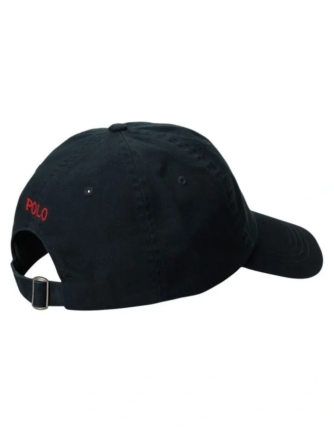Polo Ralph Lauren Cotton Chino Baseball Cap in Black