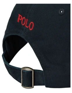 Polo Ralph Lauren Cotton Chino Baseball Cap in Black