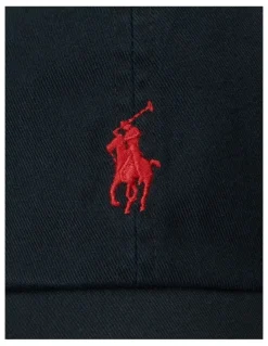 Polo Ralph Lauren Cotton Chino Baseball Cap in Black