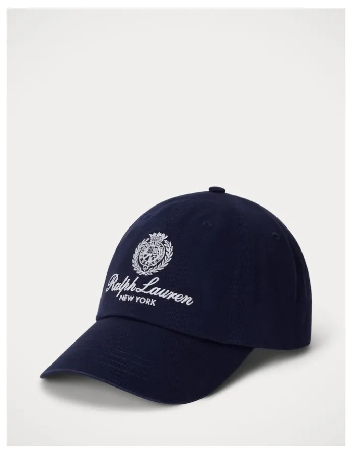 Polo Ralph Lauren Crest-Embroidered Twill Ball Cap