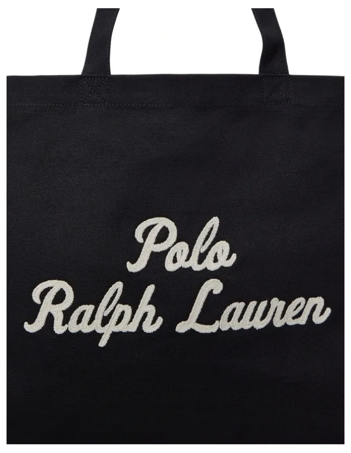 Polo Ralph Lauren Embroidered Canvas Tote