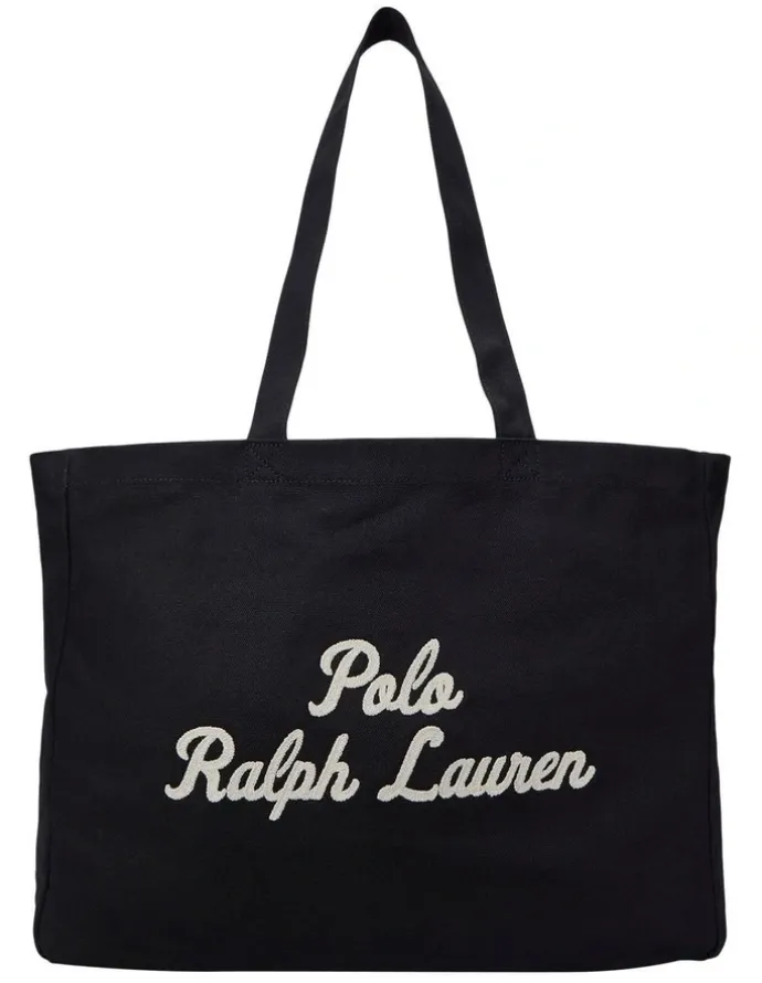 Polo Ralph Lauren Embroidered Canvas Tote