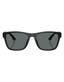Polo Ralph Lauren Injected Polarised Sunglasses in Black