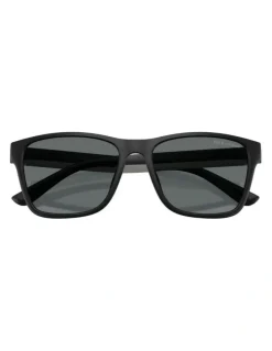Polo Ralph Lauren Injected Polarised Sunglasses in Black