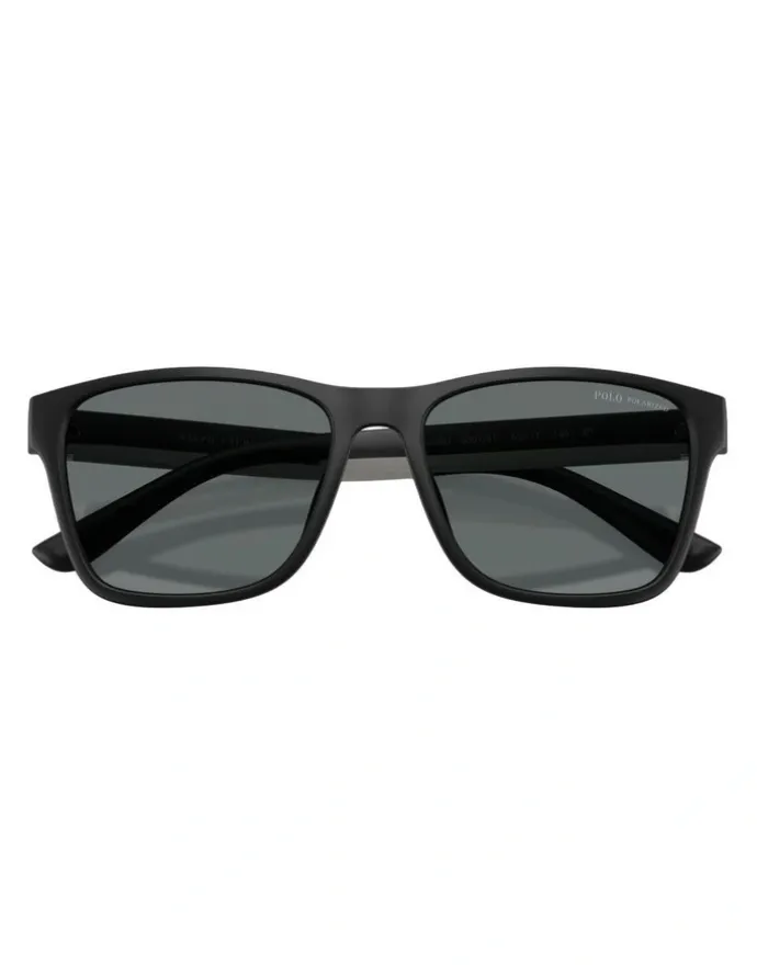 Polo Ralph Lauren Injected Polarised Sunglasses in Black