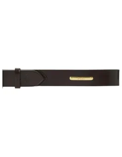 Polo Ralph Lauren Logo-Plaque Leather Belt